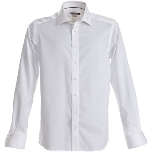 J Harvest & Frost JF001 Blanc - Vêtements Chemises manches courtes Homme  42,40 €