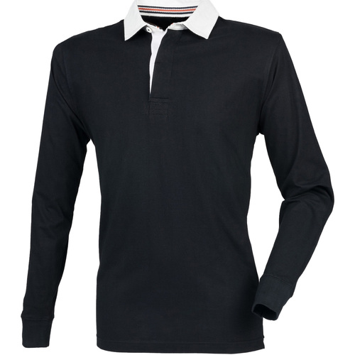 Vêtements Homme T-shirts & Polos Front Row FR104 Noir
