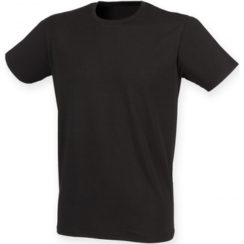 Vêtements Homme T-shirts manches courtes Skinni Fit SF121 Noir