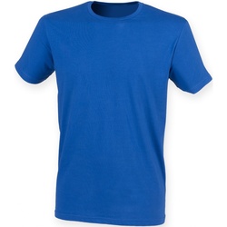 Vêtements Homme T-shirts manches courtes Skinni Fit SF121 Bleu roi