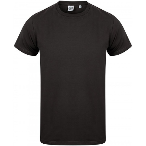 Vêtements Homme Cotton animal print shirt Skinni Fit SF122 Noir