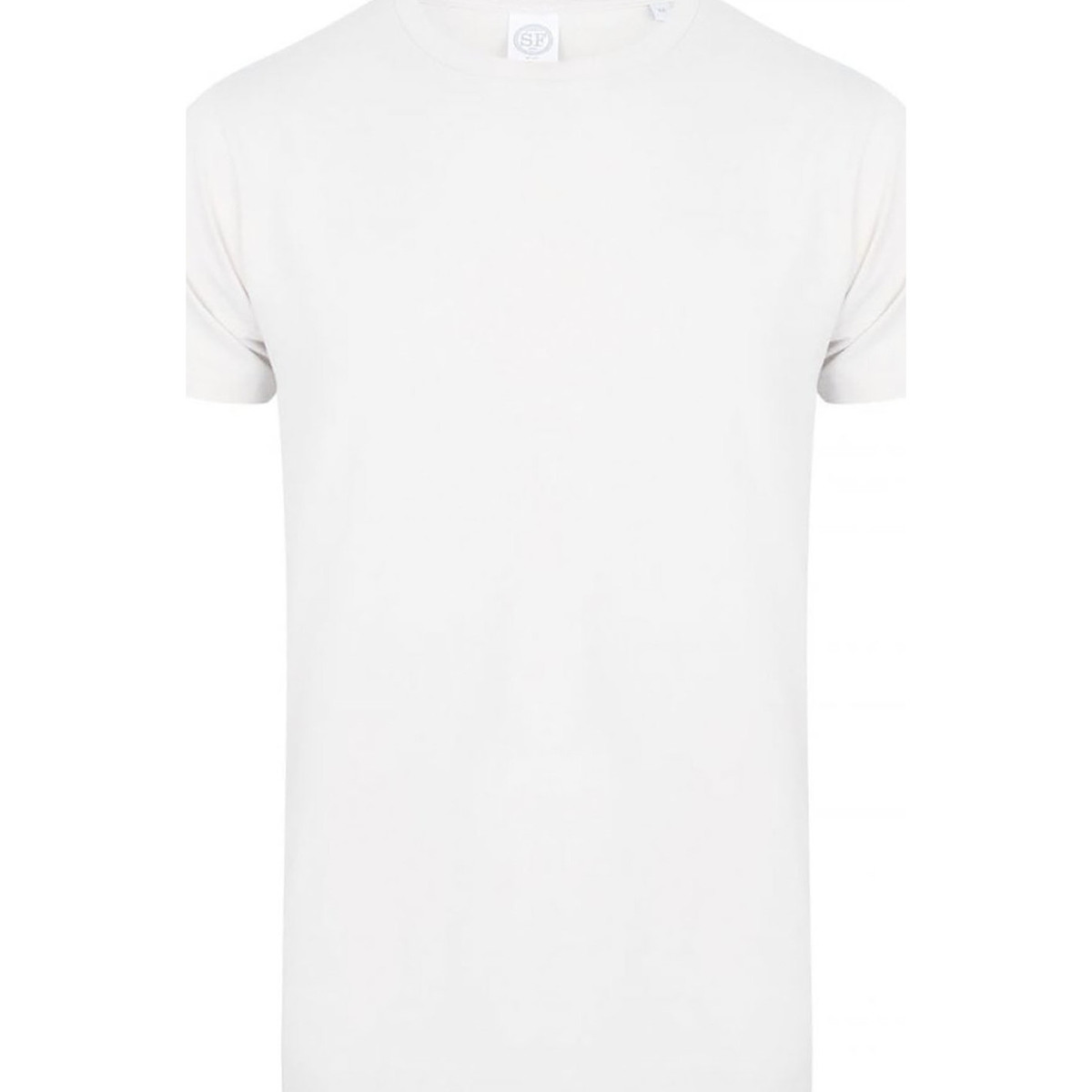 Vêtements Homme T-shirts manches courtes Skinni Fit SF122 Blanc