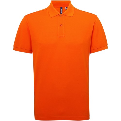 Vêtements Homme Polos manches courtes Soins corps & bain AQ015 Orange