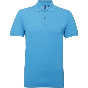 Vêtements Homme Polos manches courtes Asquith & Fox AQ015 Bleu