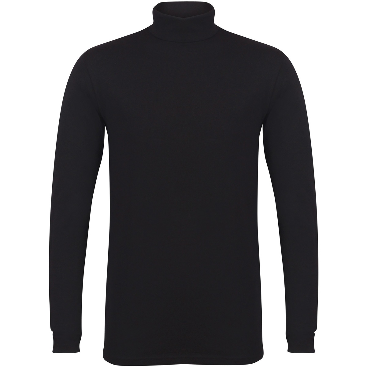 Vêtements Homme T-shirts knitted manches longues Skinni Fit SF125 Noir