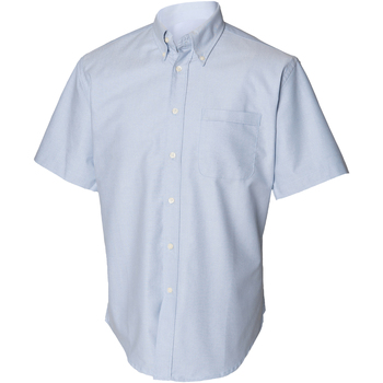 Vêtements Homme Chemises manches courtes Henbury HB515 Bleu