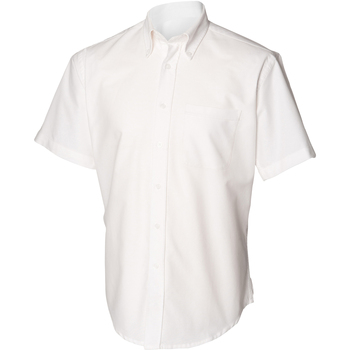 Vêtements Homme Chemises manches courtes Henbury HB515 Blanc