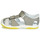 Chaussures Garçon se mesure de la base du talon jusquau gros orteil BERTO Gris / jaune