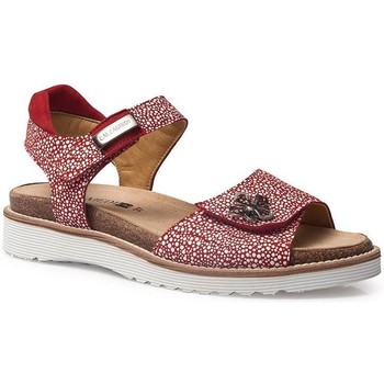 Chaussures Femme Sandales et Nu-pieds Calzamedi SANDALES  EURIA Rouge