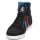 Chaussures Baskets montantes hummel TEN STAR HIGH CANVAS Noir / Bleu / Rouge