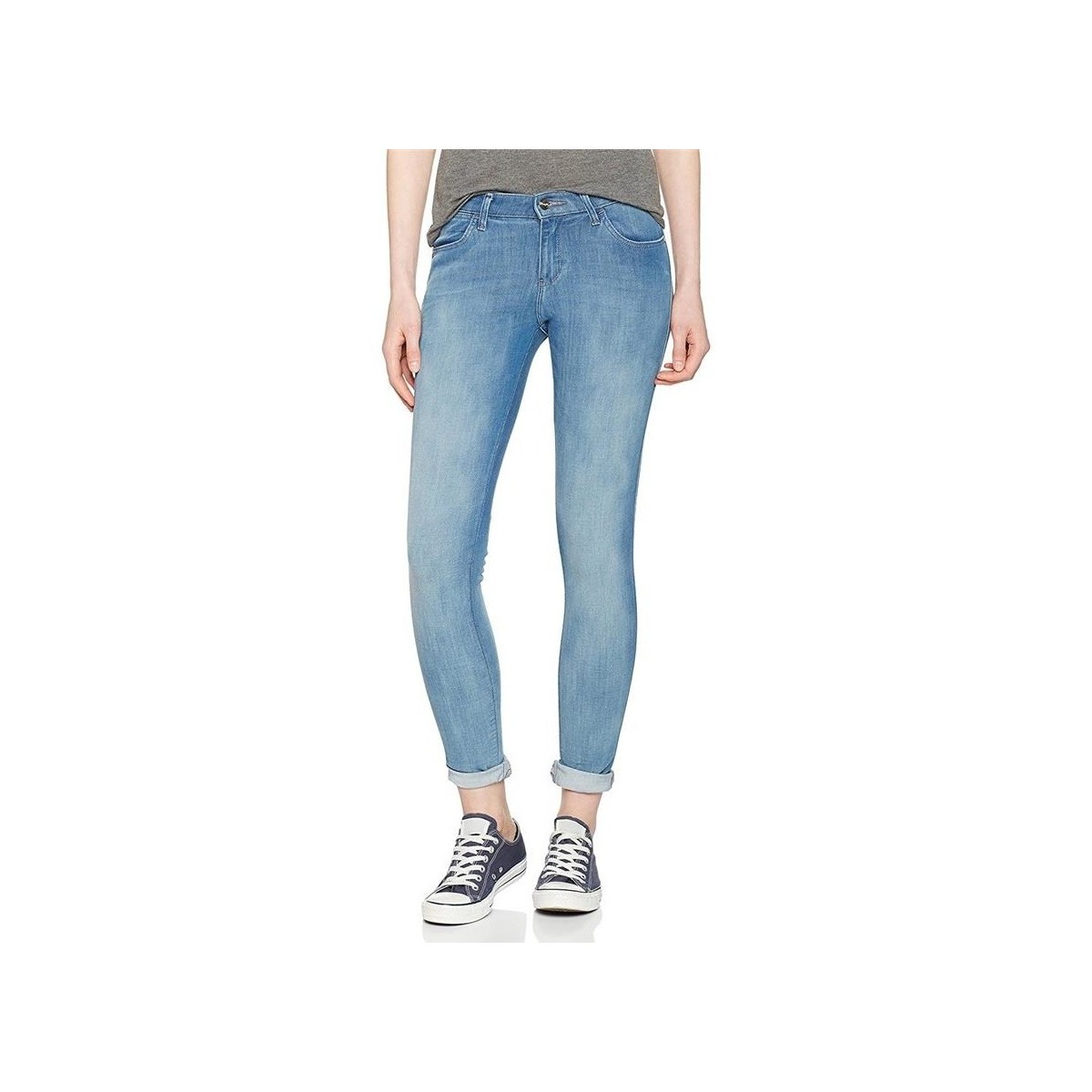 Vêtements Femme Jeans skinny Wrangler Super Skinny W29JPV86B Bleu