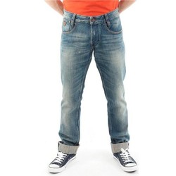 Vêtements Homme Jeans droit Guess Outlaw M22068D0EW1 LINI niebieski