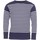 Vêtements Homme T-shirts manches longues Armor Lux Marinière coton manches longues Amiral Bleu