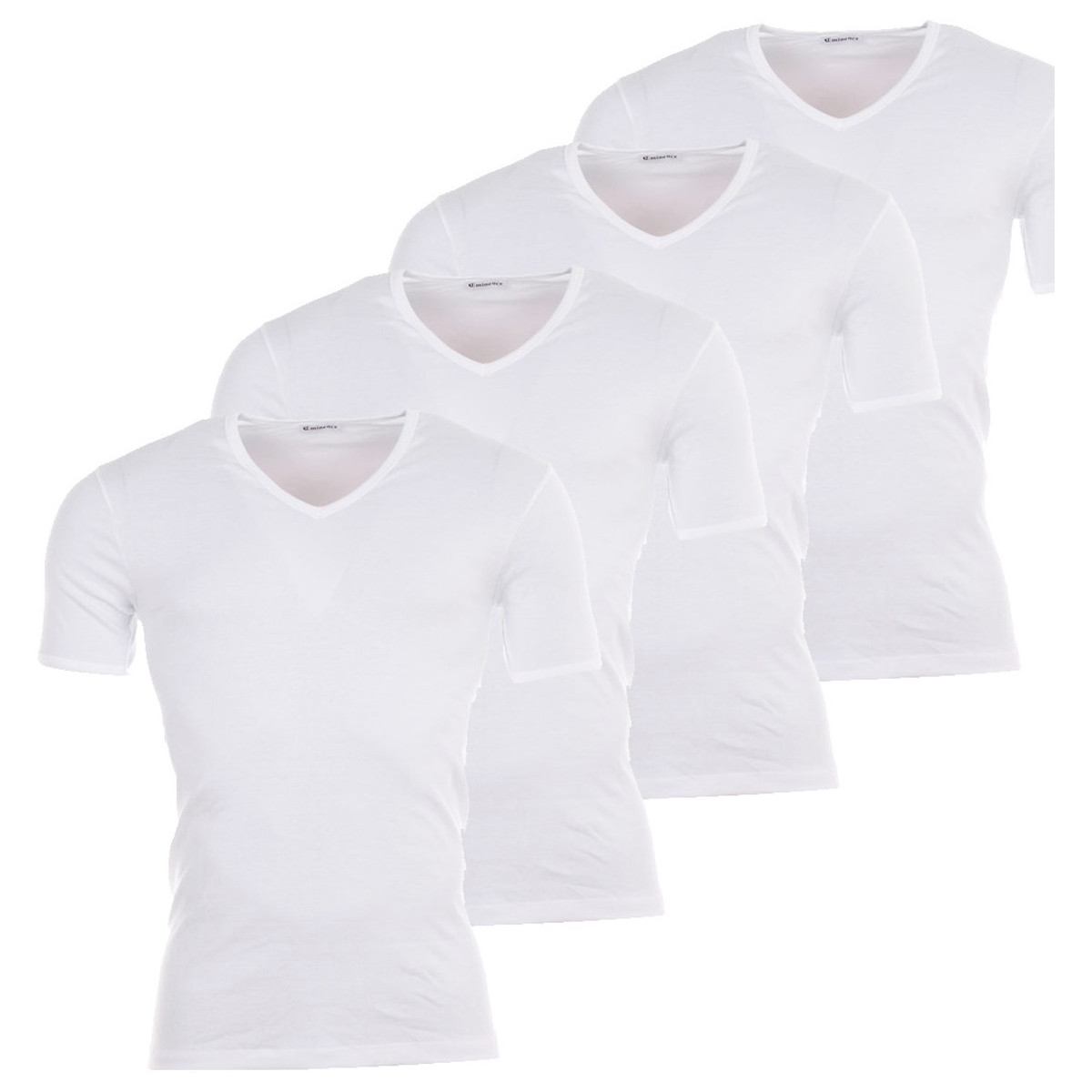 Vêtements Homme T-shirts manches courtes Eminence T-shirt coton Blanc