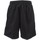 Vêtements Garçon Shorts / Bermudas Tremblay Poly nr uni short foot jr Noir