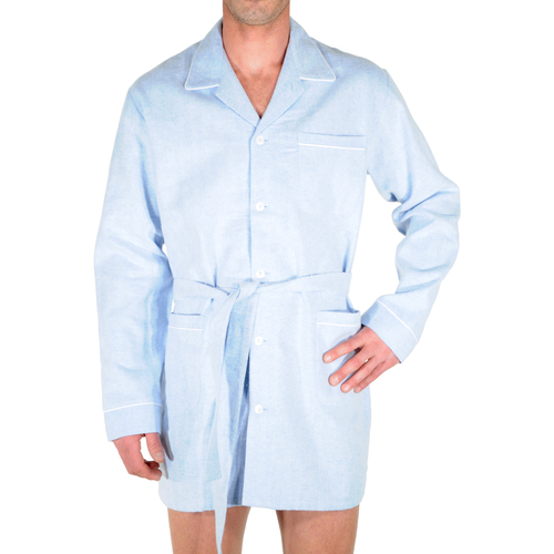 Christian Cane Pyjaveste coton BLEU - Vêtements Pyjamas / Chemises de nuit  Homme 79,90 €