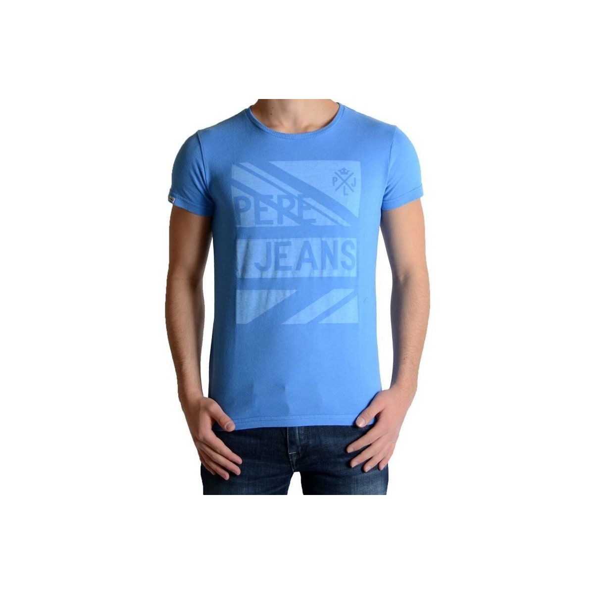 Vêtements Fille T-shirts manches courtes Pepe jeans Abbott Bleu