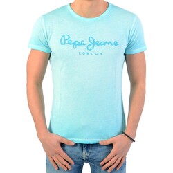 Vêtements Garçon T-shirts manches courtes Pepe jeans 108195 Bleu