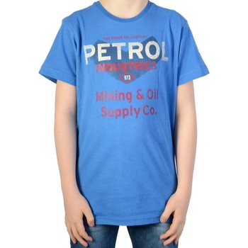 Vêtements Fille T-shirts manches courtes Petrol Industries Marque à la une Bleu