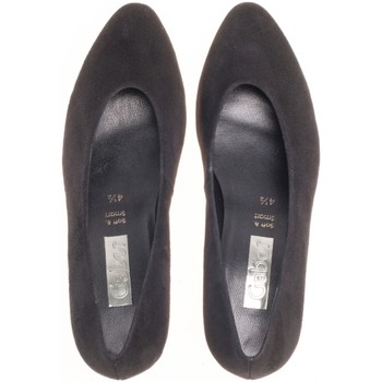 Femme Gabor velours talonNoir - Chaussures Escarpins Femme 100 
