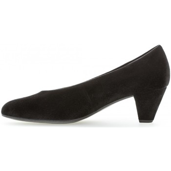 Femme Gabor velours talonNoir - Chaussures Escarpins Femme 100 