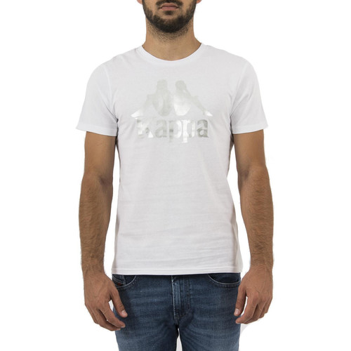 Vêtements Homme T-shirts manches courtes Kappa 303lrz0 Blanc
