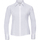 Vêtements Femme Chemises / Chemisiers Russell Collection Chemisier à manches longues en popeline BC1017 Blanc