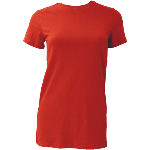 Vêtements Femme T-shirts manches courtes Bella + Canvas BE6004 Rouge