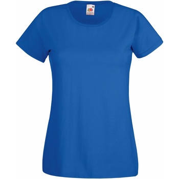 Vêtements Femme T-shirts manches courtes Pro 01 Jectm 61372 Bleu