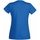 Vêtements Femme T-shirts Lace manches courtes Fruit Of The Loom 61372 Bleu