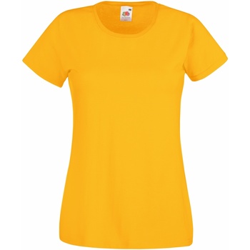 Vêtements Femme T-shirts manches courtes Fruit Of The Loom 61372 Multicolore