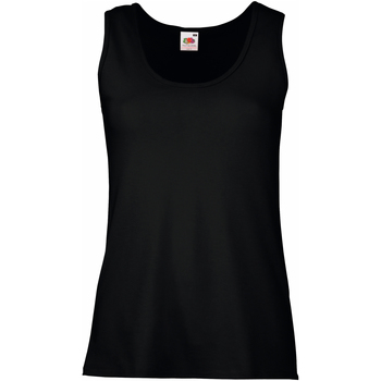 Vêtements Femme Womens Shell & Sand Beach Shirt Dress Fruit Of The Loom 61376 Noir