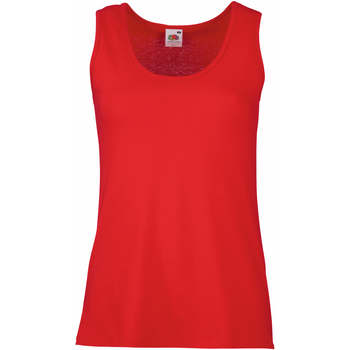 Vêtements Femme Womens Shell & Sand Beach Shirt Dress Fruit Of The Loom 61376 Rouge