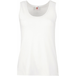 Vêtements Femme Débardeurs / T-shirts and sans manche Fruit Of The Loom 61376 Blanc