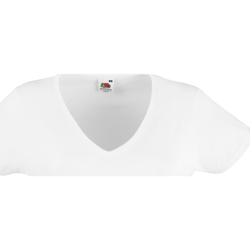 Vêplacket Femme T-shirts manches courtes Kapital Nordic fleece sweatshirt Grau 61398 Blanc