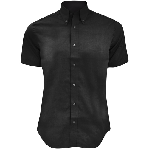 Vêtements Homme Chemises manches courtes Kustom Kit KK187 Noir
