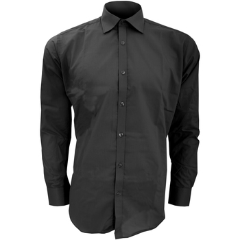 Vêtements Homme Chemises manches longues Kustom Kit KK192 Noir