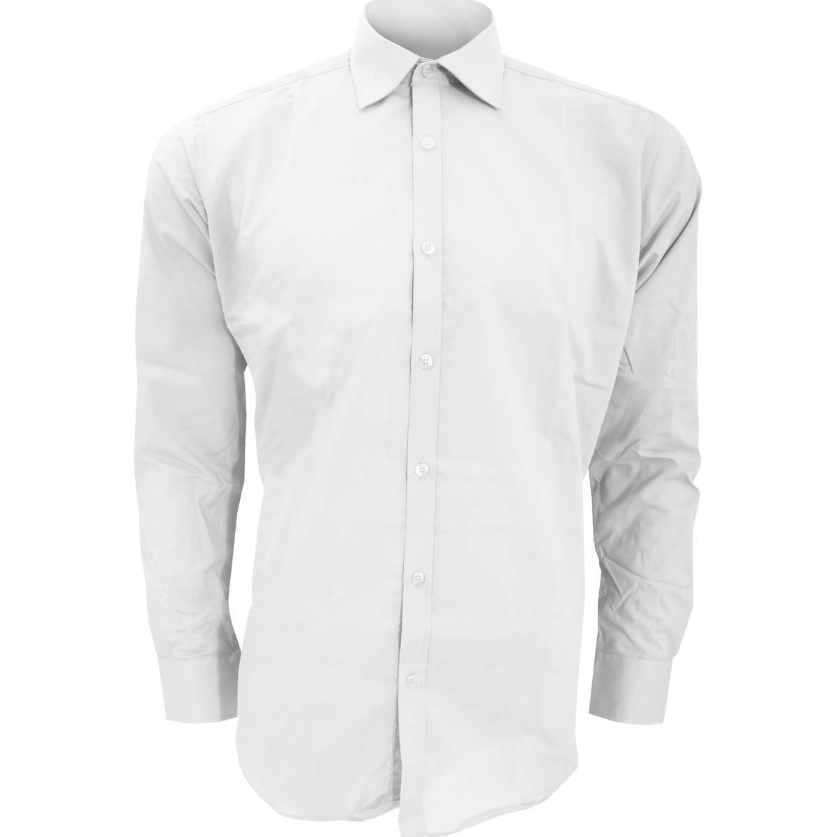 Vêtements Homme Chemises manches longues Kustom Kit KK192 Blanc