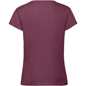 Vêtements Fille T-shirts manches courtes Fruit Of The Loom 61017 Bordeaux