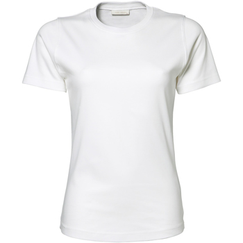 Vêtements Femme T-shirts manches courtes Tee Jays Interlock Blanc