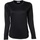 Vêtements Femme T-shirts manches longues Tee Jays TJ590 Noir