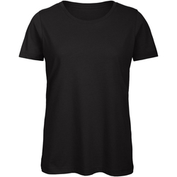 Vêtements Femme T-shirts manches longues B And C TW043 Noir