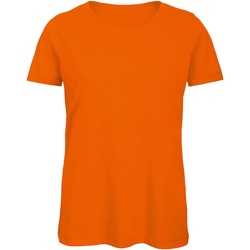 Vêtements Femme T-shirts chill manches longues B And C TW043 Orange