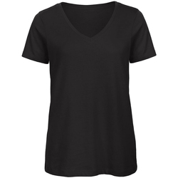 Vêtements Femme T-shirts manches courtes B And C Organic Noir