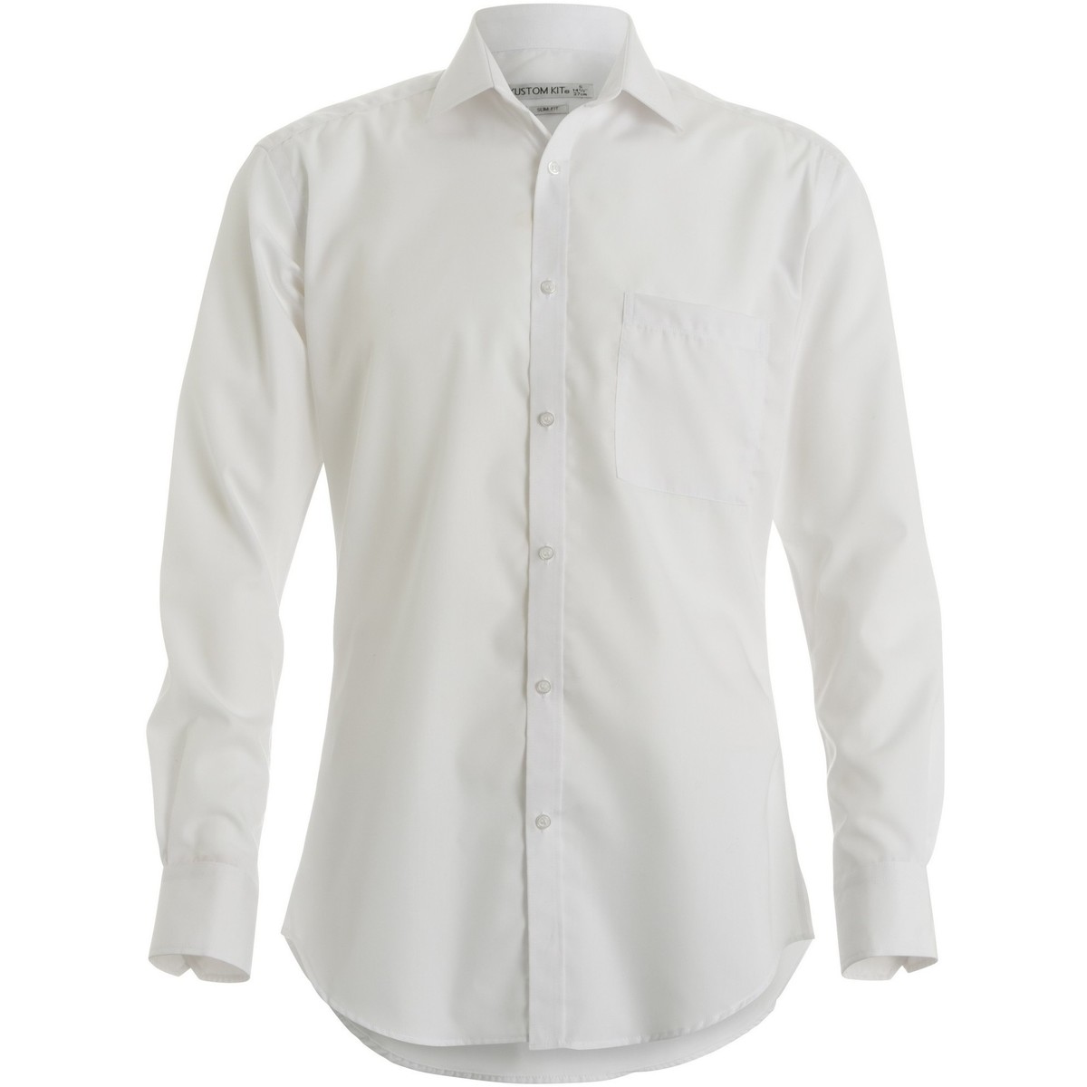 Vêtements Homme Chemises manches longues Kustom Kit KK113 Blanc
