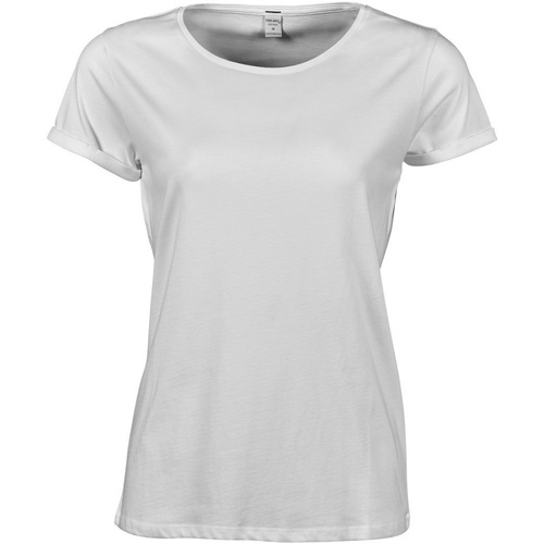 Vêtements sleeve T-shirts manches longues Tee Jays TJ5063 Blanc