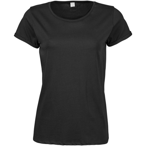 Vêtements sleeve T-shirts manches longues Tee Jays TJ5063 Noir
