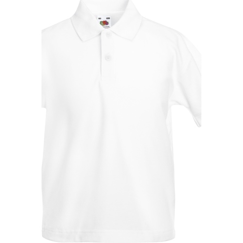 Vêtements Enfant T-shirts & Polos Tables de chevetm 63417 Blanc