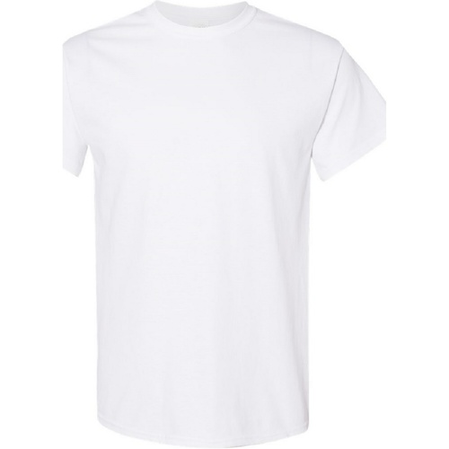 Vêtements Homme AMI Paris long-sleeved ribbed shirt Gildan Heavy Blanc