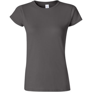 Vêtements Femme T-shirts manches courtes Gildan Soft Gris foncé